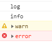 Chrome下不同级别的打印